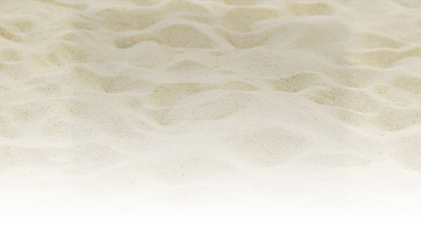 Песок на белом фоне