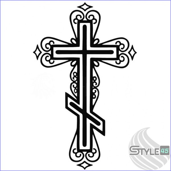Восьмиконечный православный крест