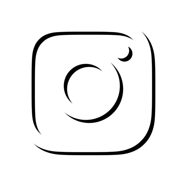 Лого Инстаграм белый