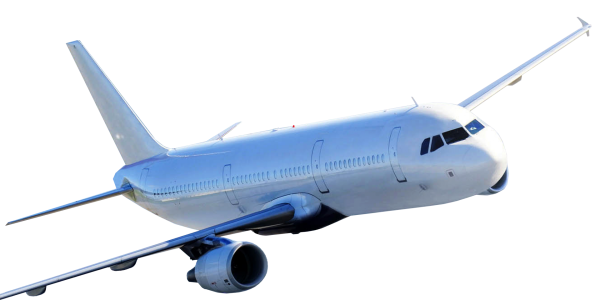 Боинг 777 на белом фоне