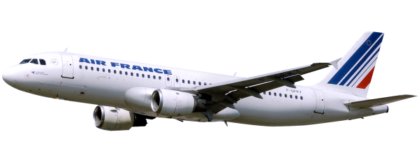 Самолет на прозрачном фоне