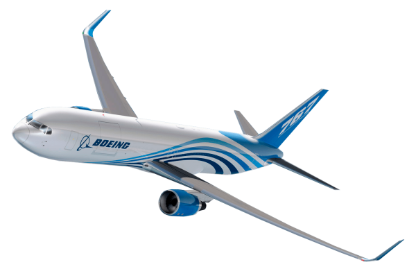 Boeing 787 Dreamliner на белом фоне