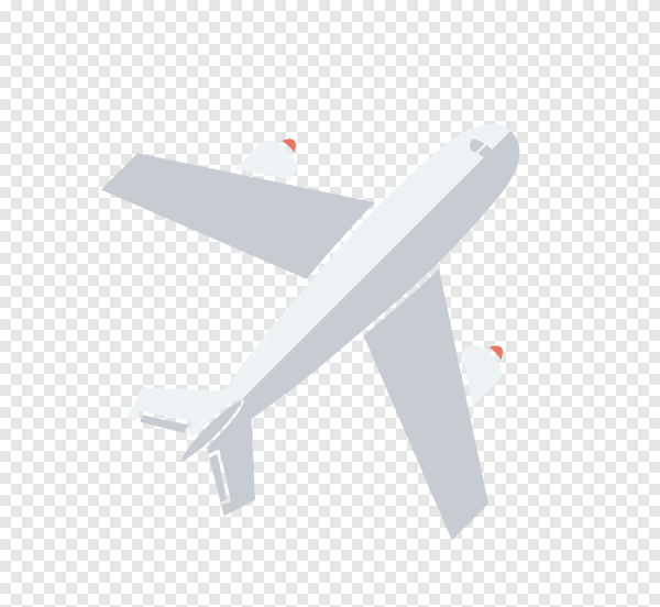 Самолет на прозрачном фоне