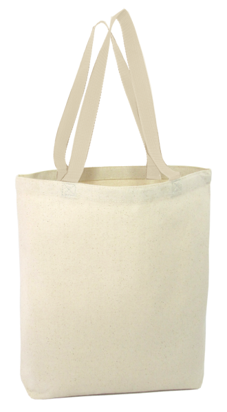 Белая тряпичная сумка