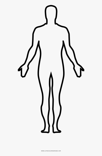 Очертание человека