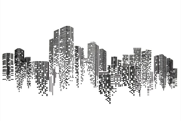 Силуэт города