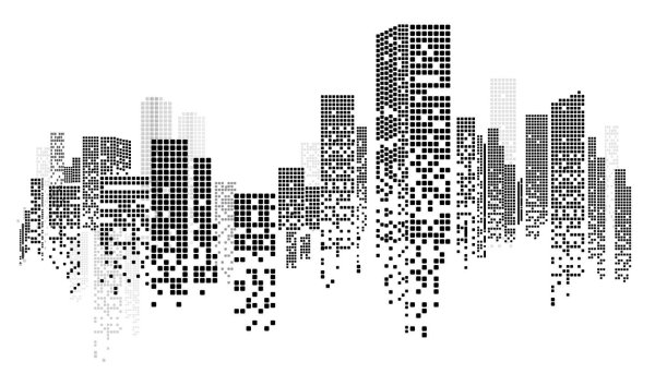 Силуэт города