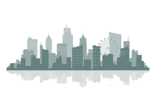 Силуэт города