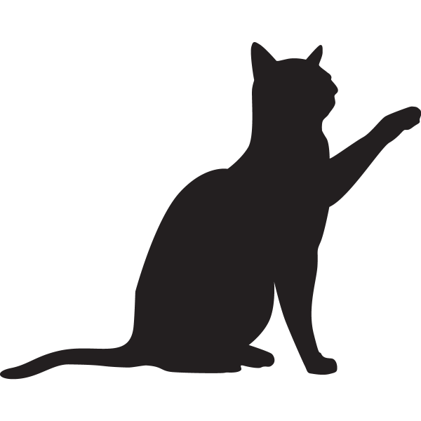 Кошачий силуэт