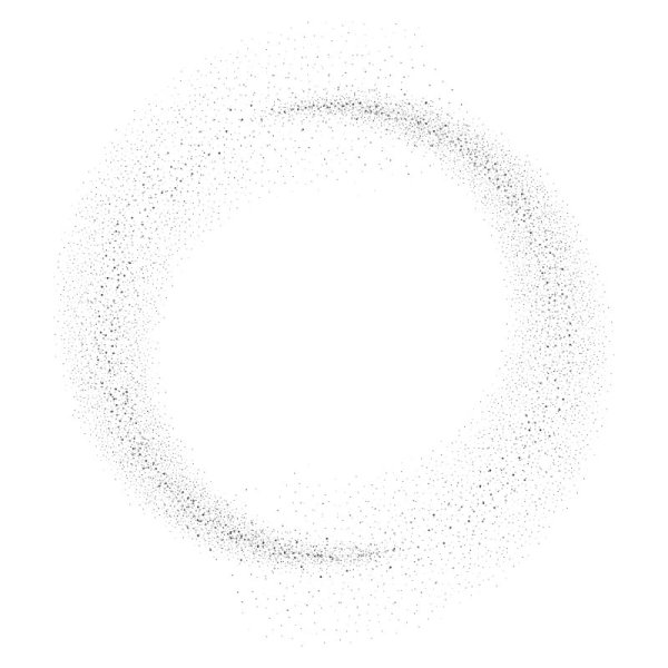 Серебряный круг на прозрачном фоне