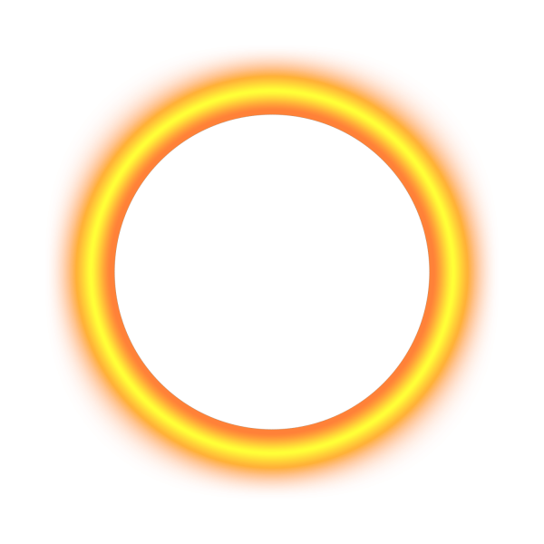 Неоновый круг для фотошопа