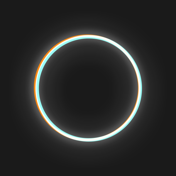 Неоновый круг