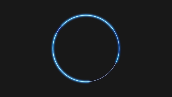 Неоновый круг