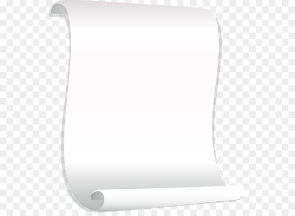 Белый свиток для надписи