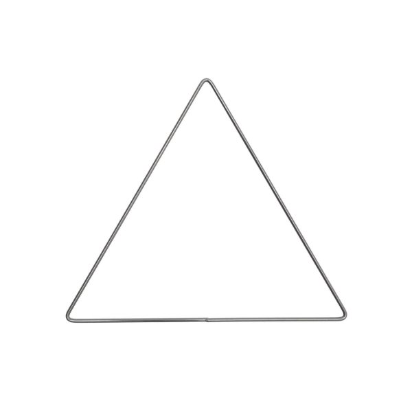 Белый треугольник без фона