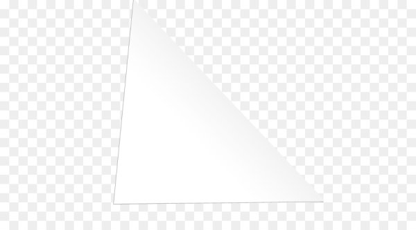 Белый треугольник для фотошопа без фона