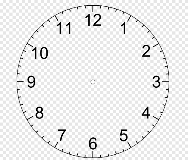 Разметка циферблата для часов