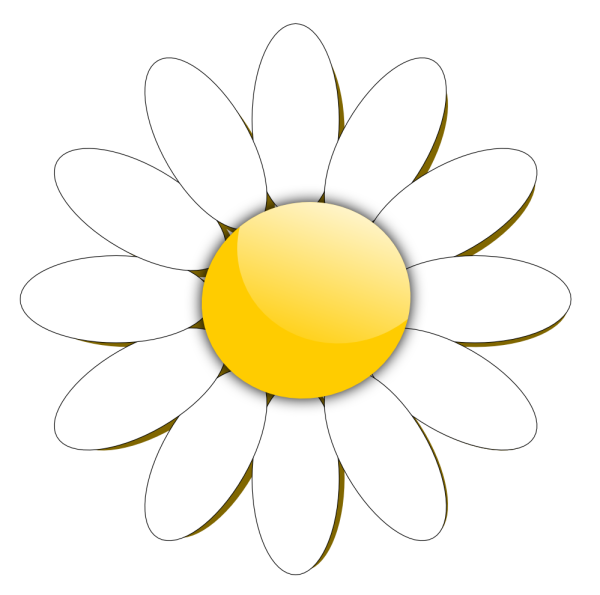 Ромашки для вырезания