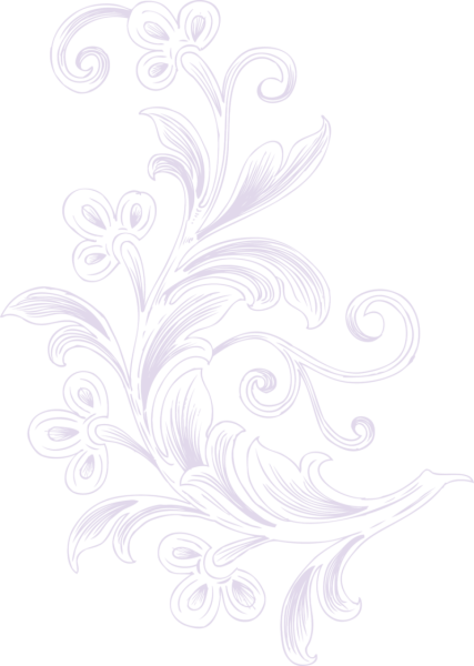 Белые узоры на прозрачном фоне