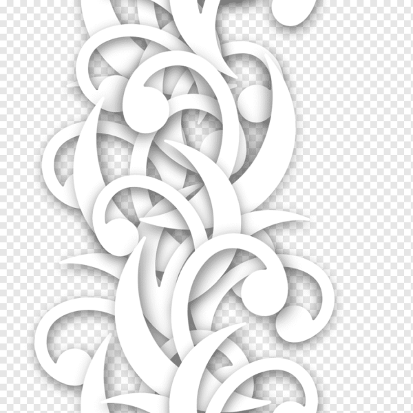 Белые узоры