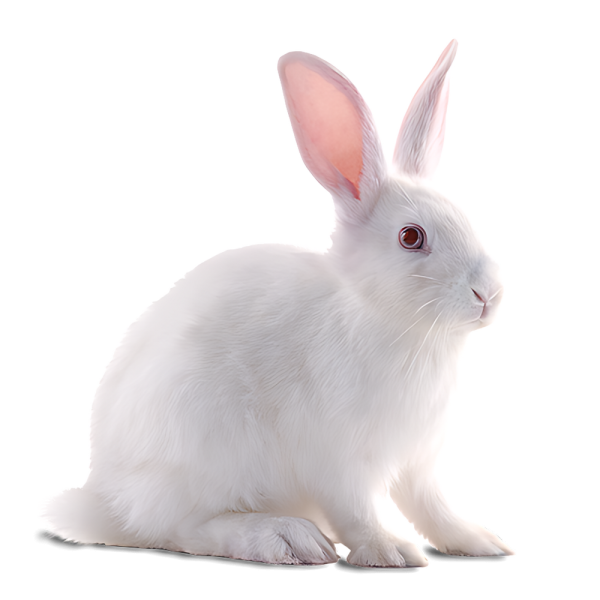 Кролик без фона