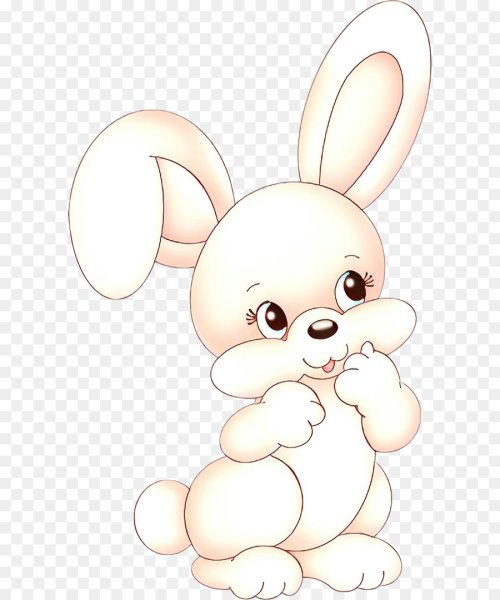 Зайчик мультяшный