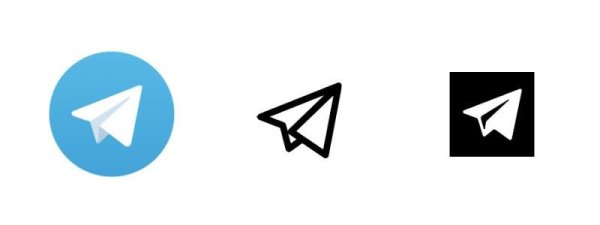 Логотип телеграмма без фона
