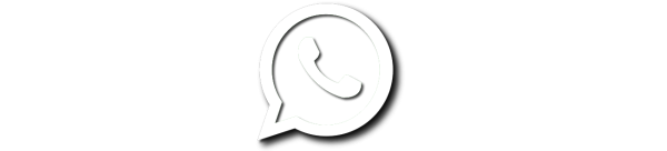 Белый значок WHATSAPP на прозрачном фоне