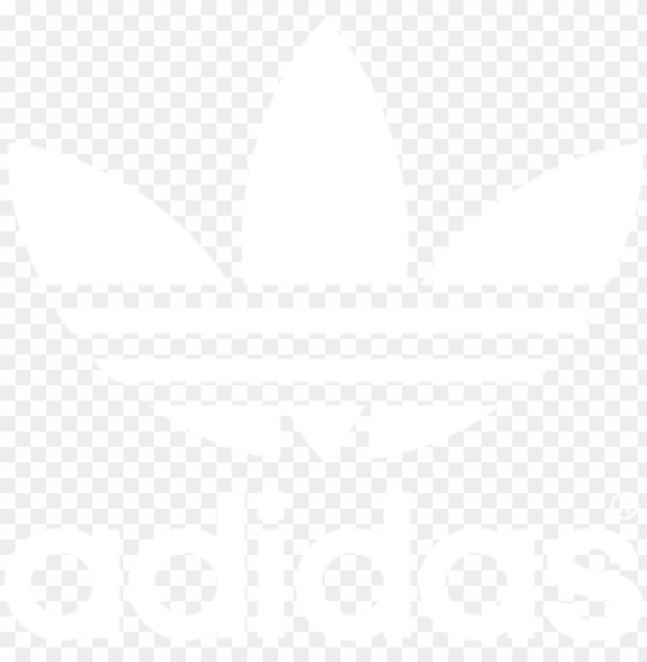 Адидас лого белый