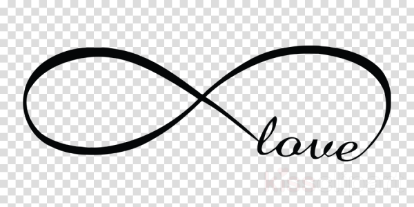 Знак бесконечности без фона