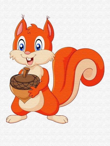 Изображение белочки для детей
