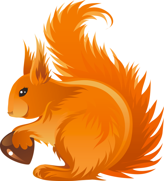 Изображение белочки для детей