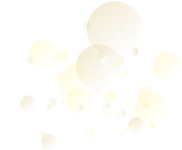 Желтые блики на прозрачном фоне