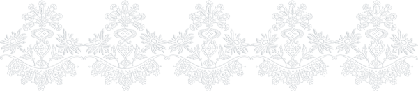 Белые узоры на прозрачном фоне