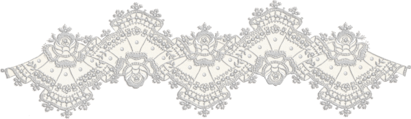 Кружево на прозрачном фоне