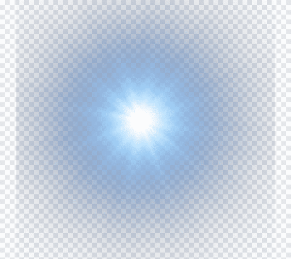 Блики света на прозрачном фоне