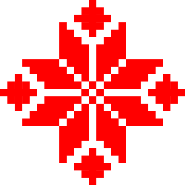 Белорусский орнамент Восьмирог