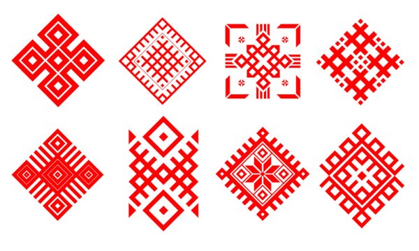 Национальный белорусский орнамент удмурты