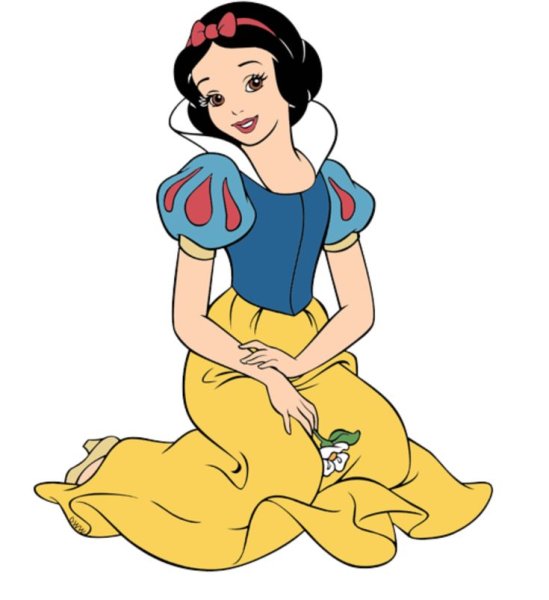 Белоснежка мультяшка