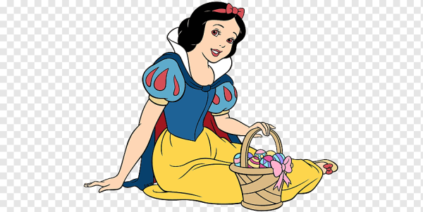 Белоснежка сидит