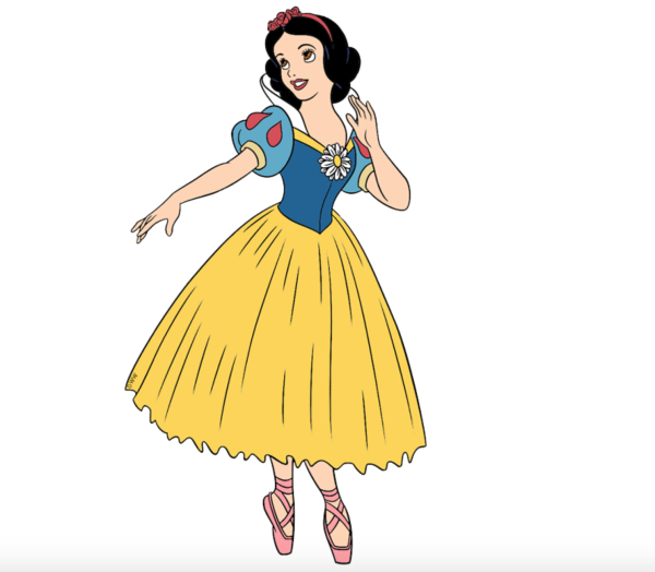 Картинки принцесс Диснея балет Белоснежка