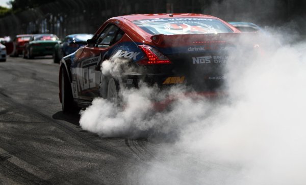 Nissan GTR Drift Burnout