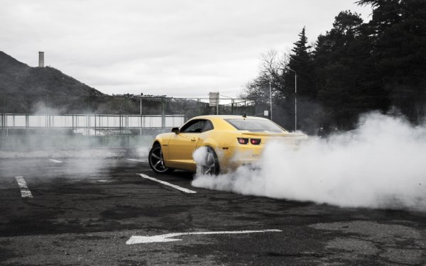 Chevrolet Camaro бернаут