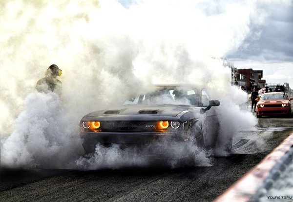 Dodge Challenger Burnout
