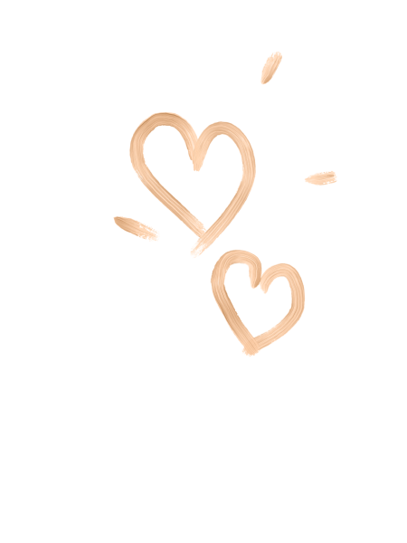 Бежевое сердце