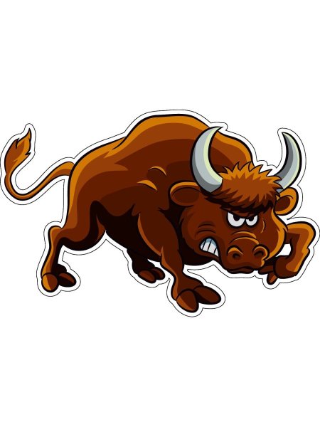 Бык рисунок