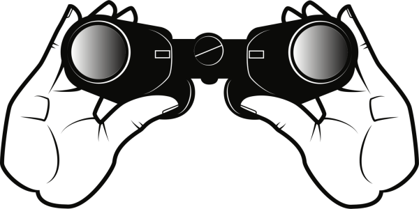 Бинокль вектор