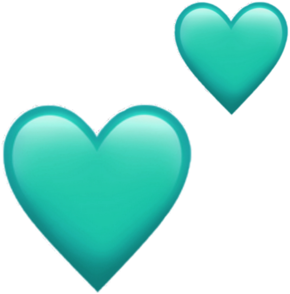 Бирюзовое сердечко