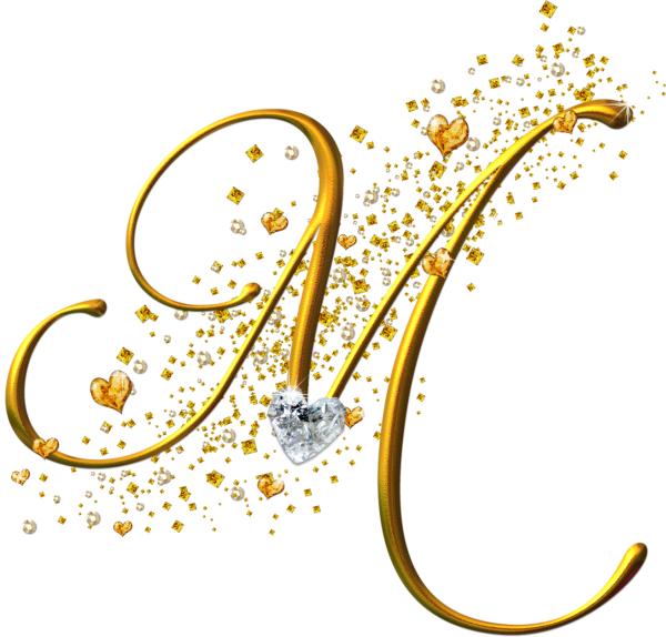 Золотые буквы