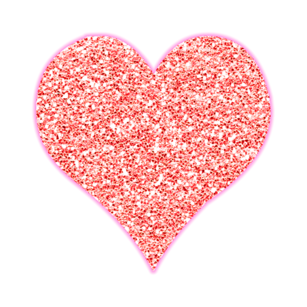 Розовые сердечки